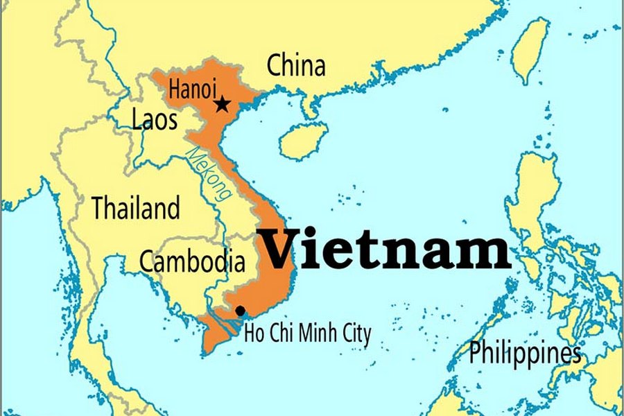 Vietnam to Cambodia border